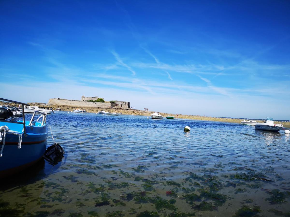 L'Horizon - Bord De Mer Ploemeur Bagian luar foto